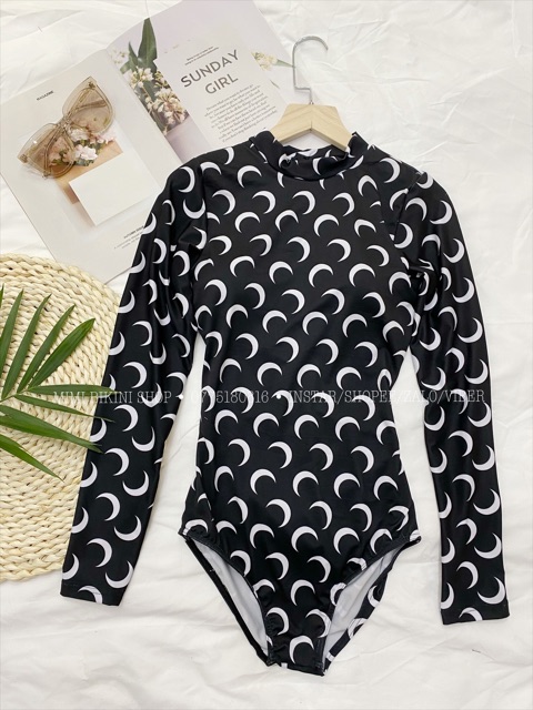 Áo tắm dài tay mặt trăng | BigBuy360 - bigbuy360.vn