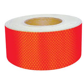 Băng keo phản quang lưới kim cương 5x100cm
