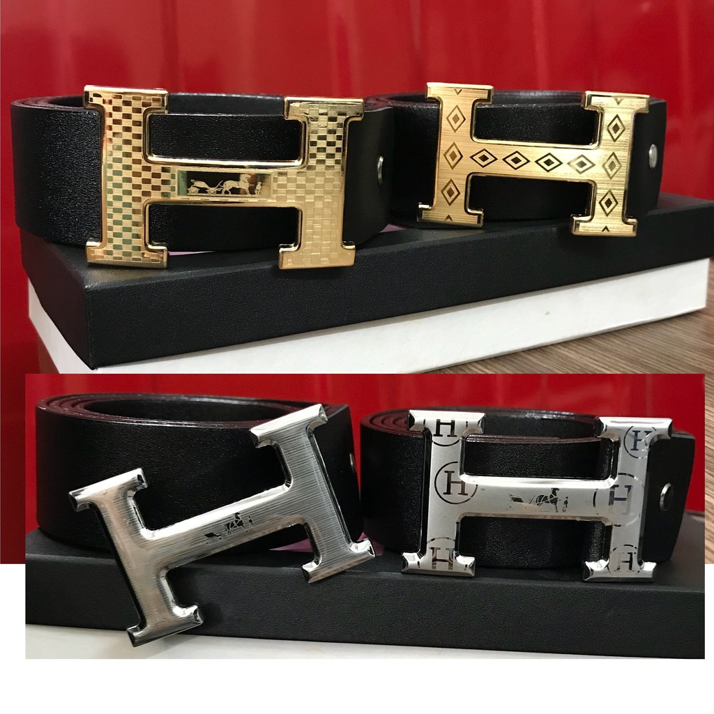 XẢ HÀNG Dây nịt - Thắt lưng Nam cao cấp chữ H