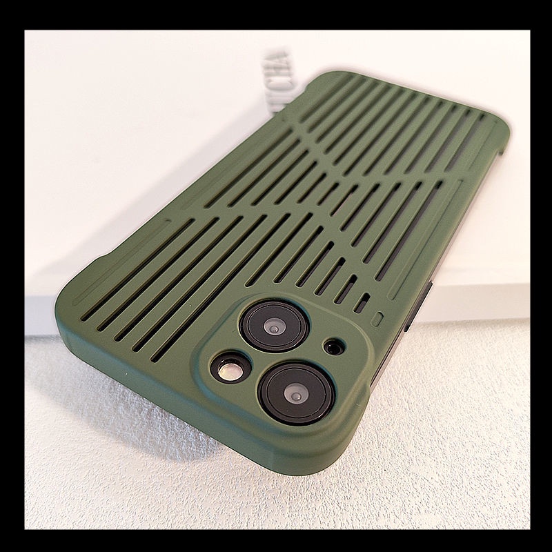 Ốp Điện Thoại Thiết Kế Dạng Lưới Thoáng Khí Cho iphone 13 Pro 13 Pro max 11 12 / 12 Pro max