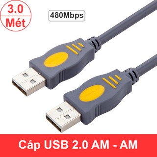 Dây cáp USB 2.0 male - male 2 đầu đực 480Mbps JH JH778-1.5M dài 3 mét