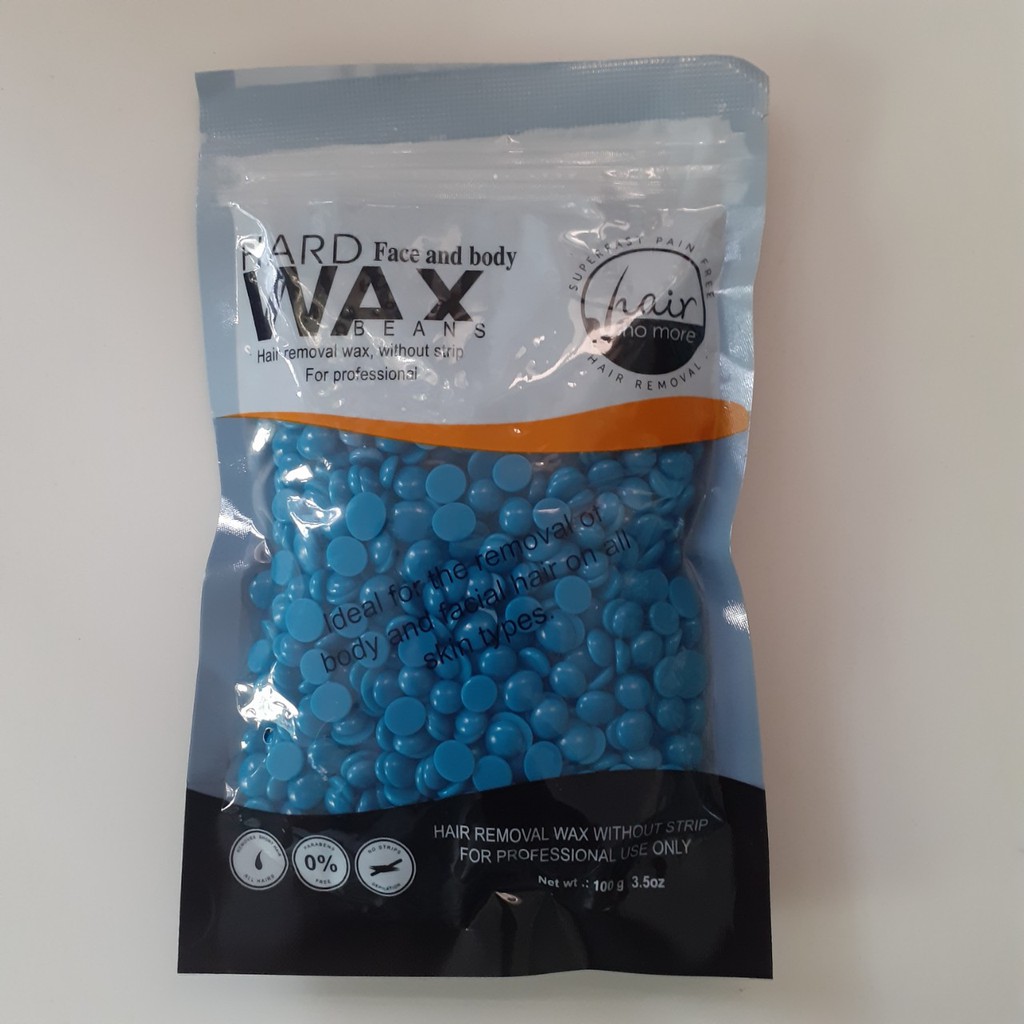 (Miễn phí que gỗ ) Sáp wax tẩy lông nóng dạng hạt đậu Hair Wax Bean nhiều màu để khách yêu lựa chọn
