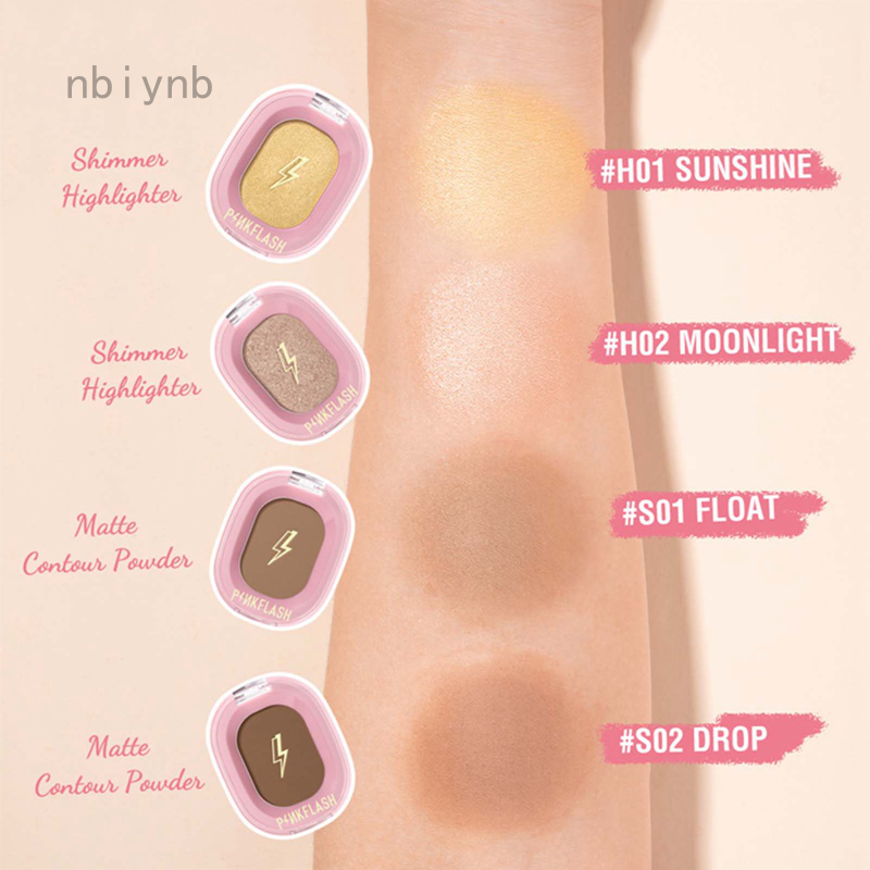 (hàng Mới Về) Bảng Phấn Bắt Sáng Trang Điểm Mũi