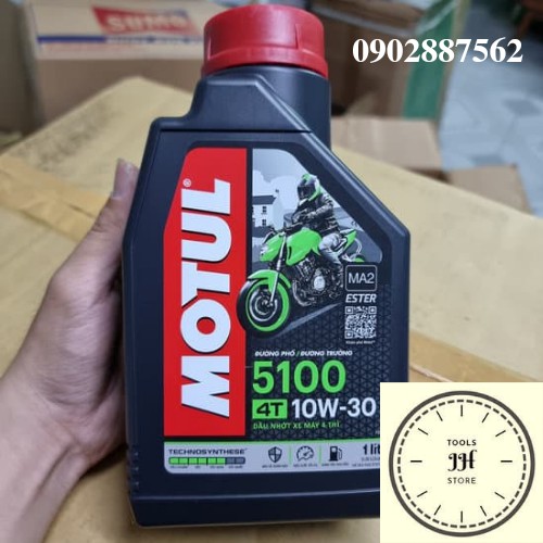 Nhớt Motul 5100 10w30 1L Công Nghệ Ester - Nhớt Xe Máy