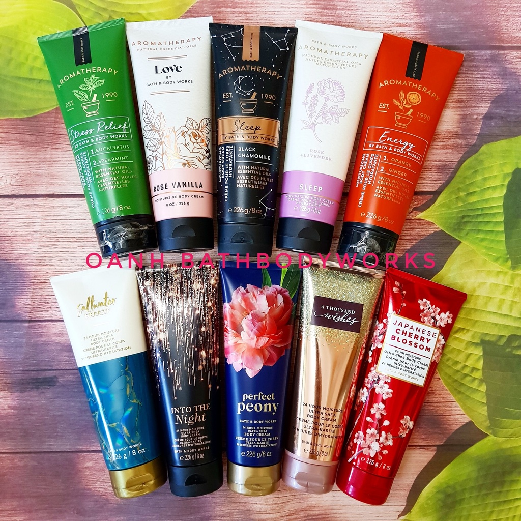 [Đủ mùi] Body cream kem dưỡng thể Bath &amp; Body Works