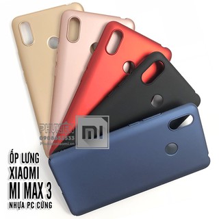 Ốp lưng Xiaomi Mi Max 3 Nhựa PC cứng - Không bám vân tay