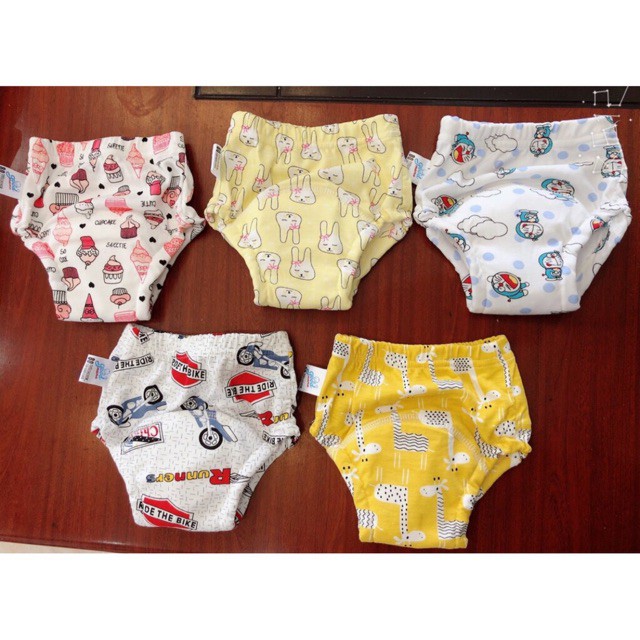 Quần Bỏ Bỉm Good Mama 6 Lớp Size 80/90/100 - Hàng Việt Nam