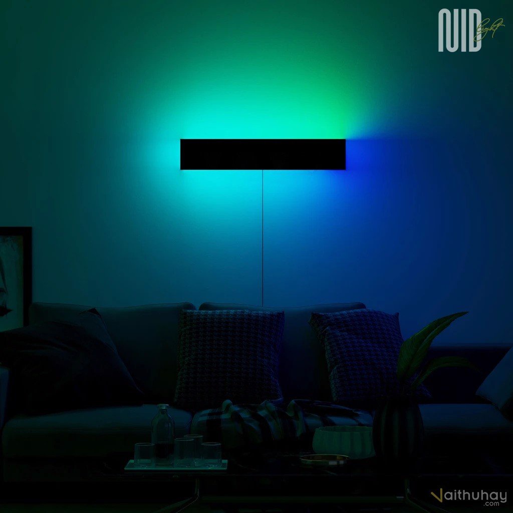 Đèn Trang Trí Treo Tường Cảm Biến Âm Thanh LED  NID Wall Lamp - Vaithuhay