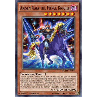 [BÀI IN] Bộ bài Black Luster Soldier