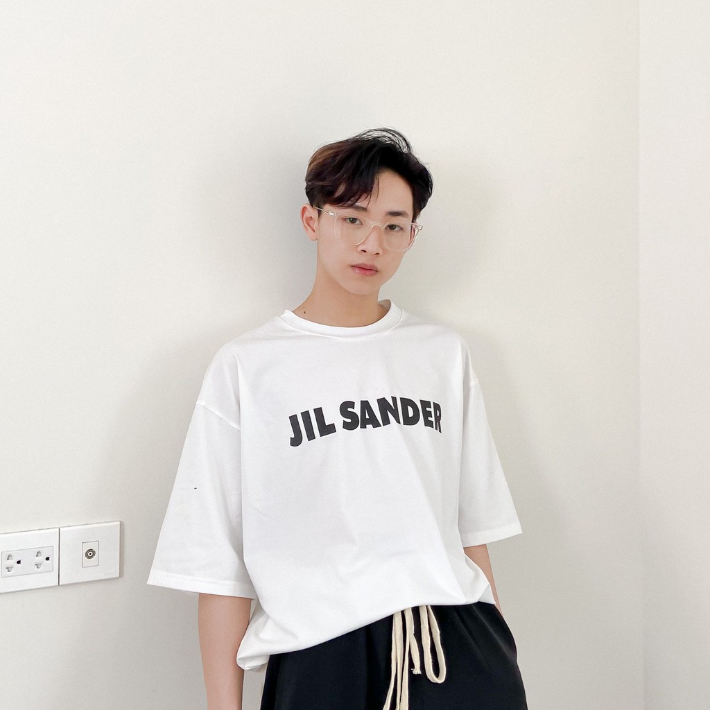 Áo thun local brand tay lỡ JIL SANDER , áo phông trắng cộc tay nam nữ unisex , Odin Clothing | BigBuy360 - bigbuy360.vn