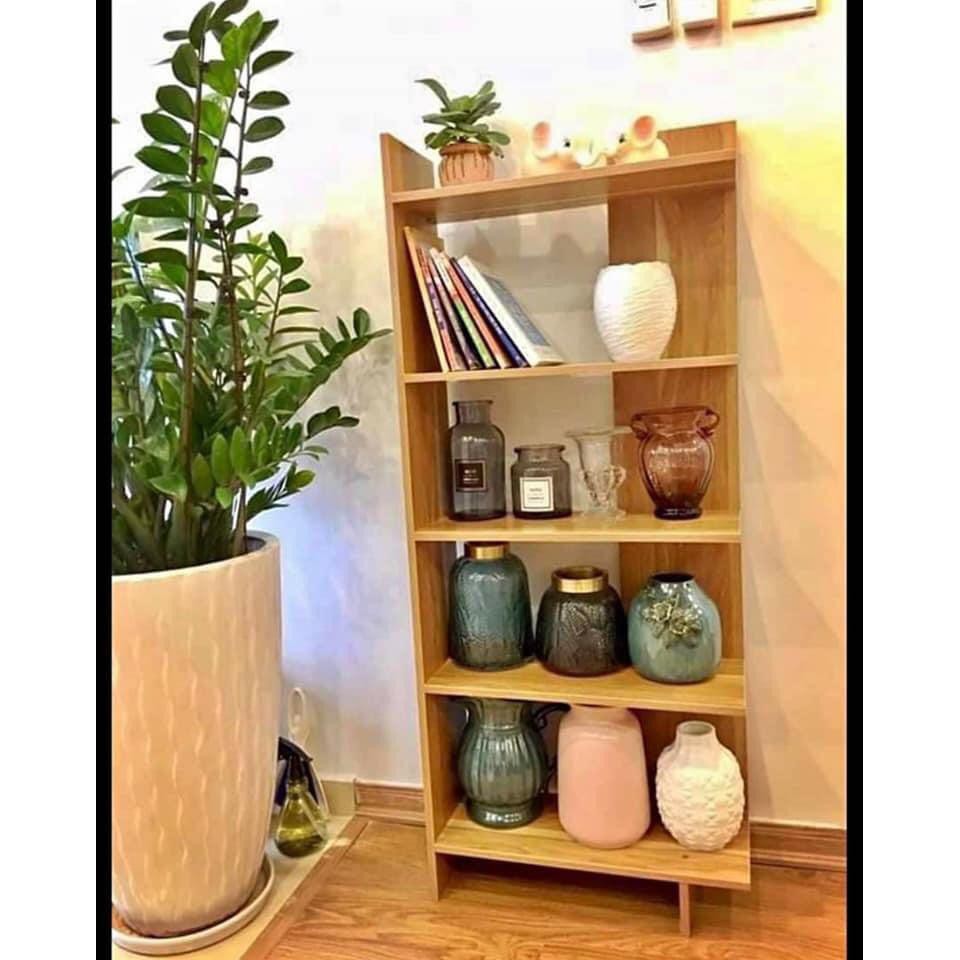Kệ sách gỗ 5 tầng đa năng bằng gỗ cứng cực đẹp