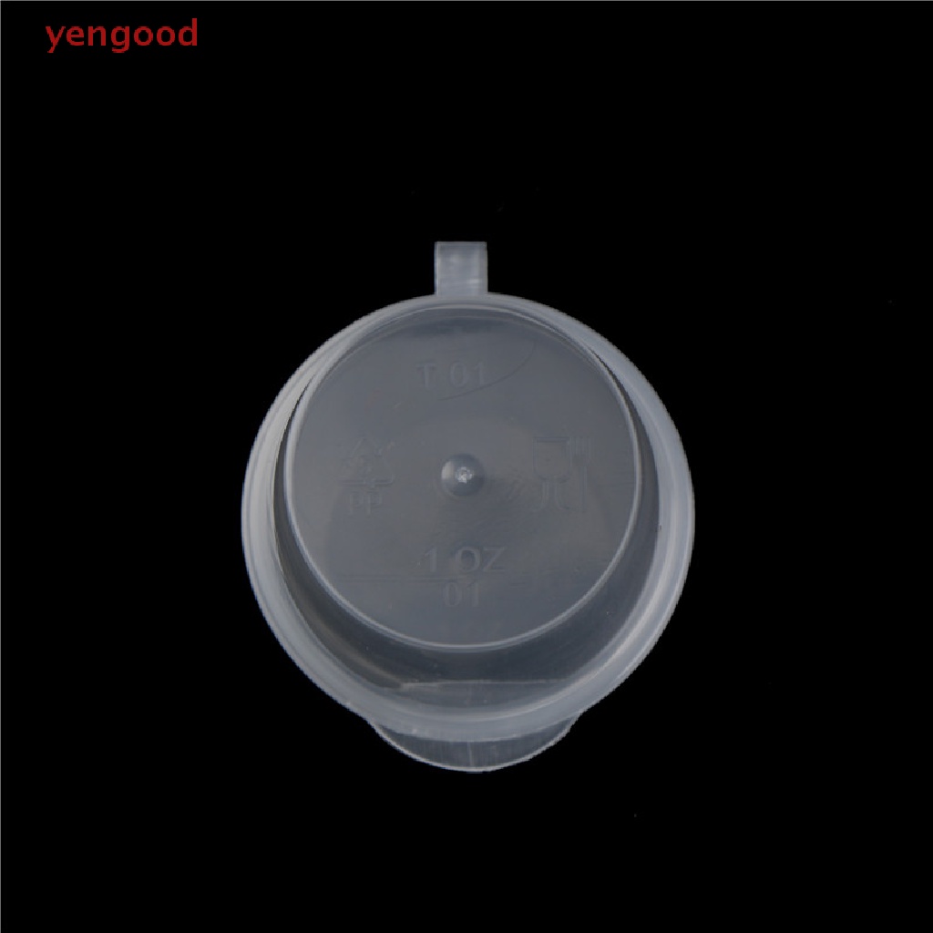 Set 100 Hộp Nhựa Nhỏ Trong Suốt Dùng Một Lần Đựng Nước Sốt / Thực Phẩm