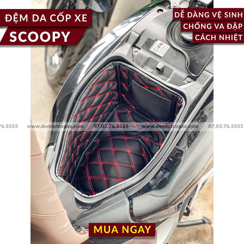 [GIÁ XƯỞNG] Lót Cốp Cách Nhiệt Và Chống Thấm Xe SCOOPY 2021-2022