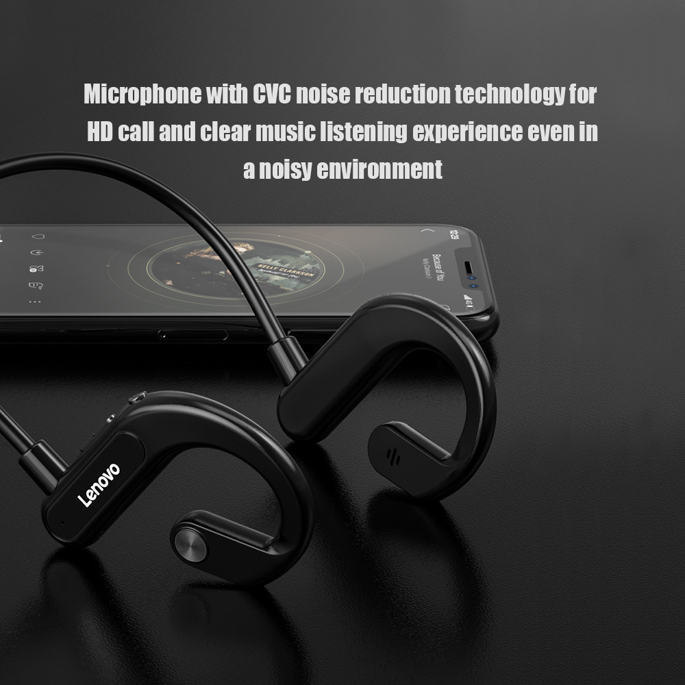 Original Lenovo X3 Bone Conduction Bluetooth Earphone Sport Waterproof Wireless Bluetooth Headphone 2021 New Designed