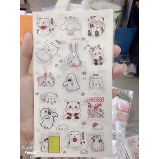 SET STICKER HÌNH DÁN SIÊU CUTE