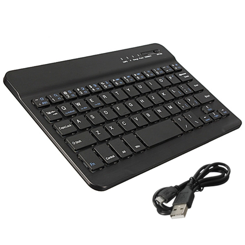 Bàn Phím Bluetooth Không Dây Cho Mọi Loại Điện Thoại Thông Minh 7-10 Inch