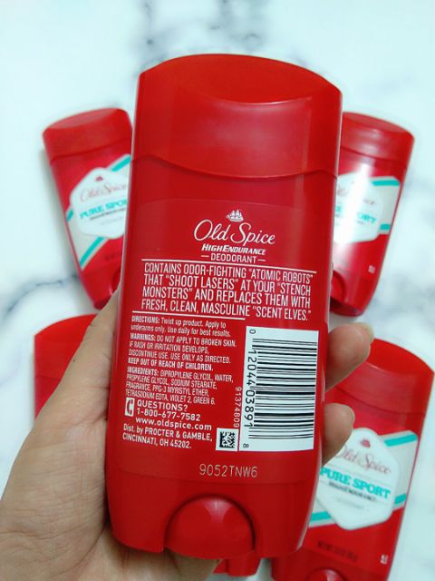 Lăn khử mùi dành cho Nam Old Spice 85g xuất xứ Mỹ