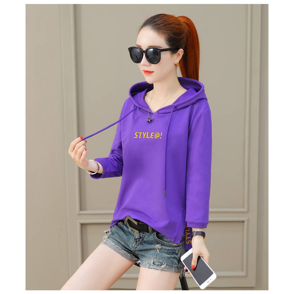 Áo Hoodie Tay Lỡ STYLE Siêu Xinh P1004