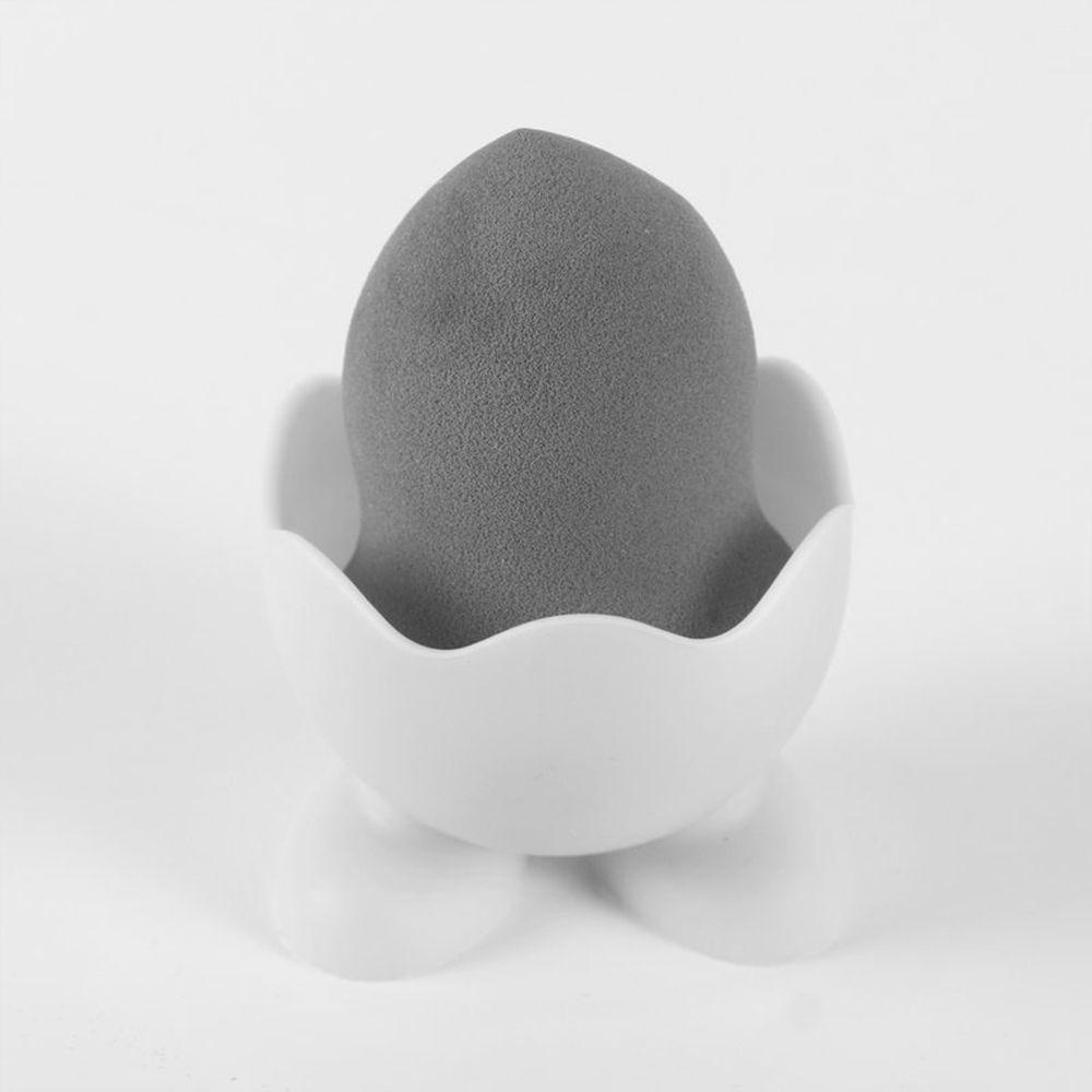 Giá Đỡ Đựng Mút Trang Điểm Bằng Silicon Hình Quả Trứng Chống Bẩn