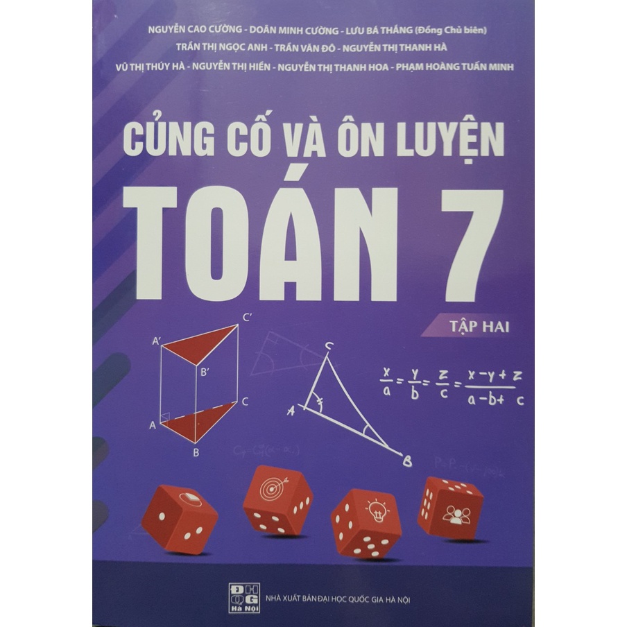 Sách - Combo Củng cố và ôn luyện Toán 7