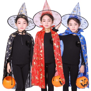 Bộ hóa trang phù thủy áo choàng và nón Phù Thủy Halloween