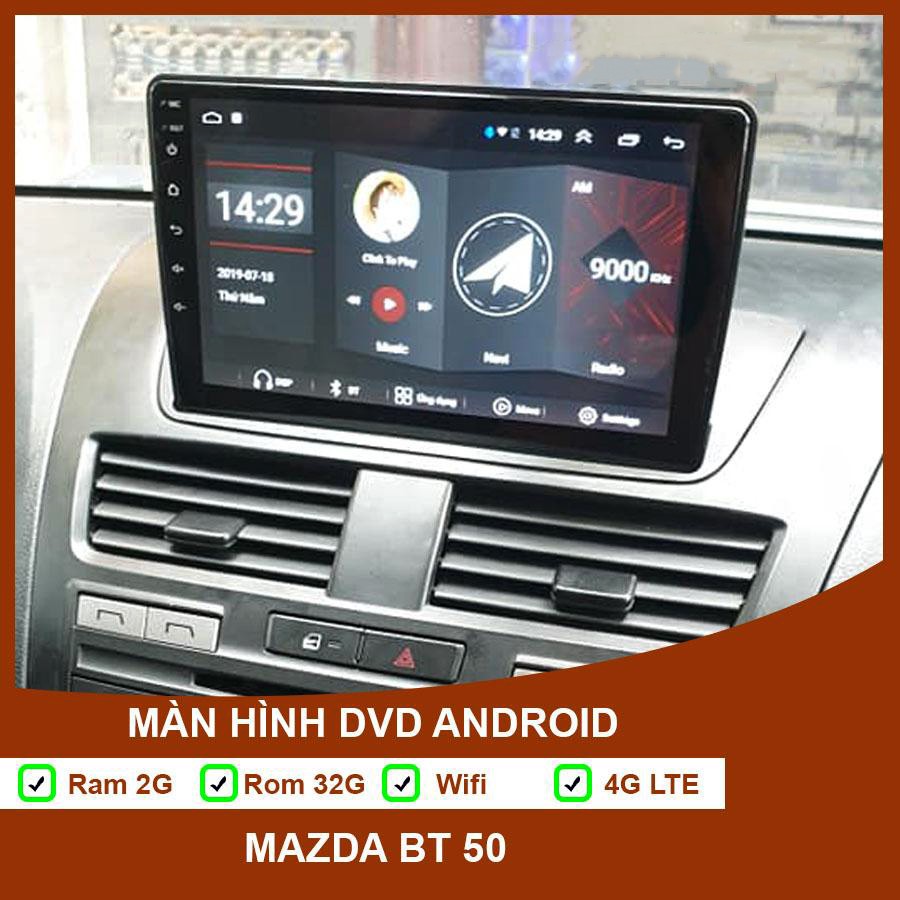 Màn hình dvd android 9 inch cho xe mazda bt50