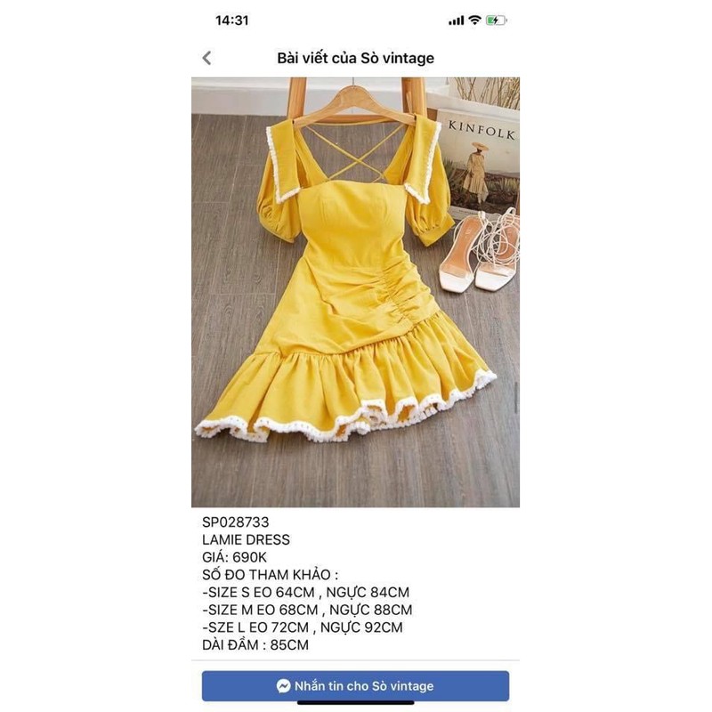 Thanh lí đầm sz l