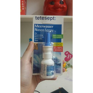 Xịt Mũi Muối Biển Tetesept Nội địa Đức