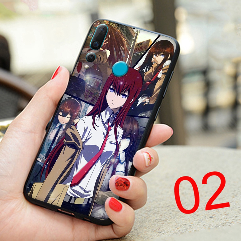 Ốp điện thoại họa tiết anime Steins Gate cho XIAOMI MI 10 REDMI 8 8A NOTE 8 9 PRO MAX LITE