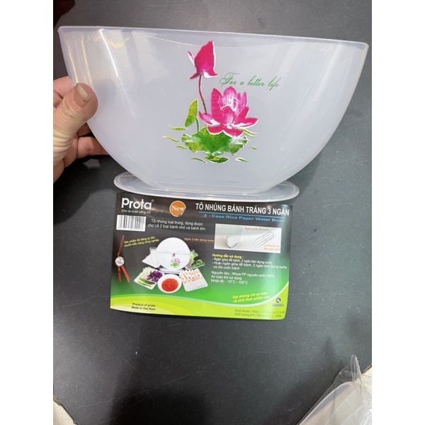 Tô nhúng bánh tráng Prota việt nam/ khay nhúng bánh tráng