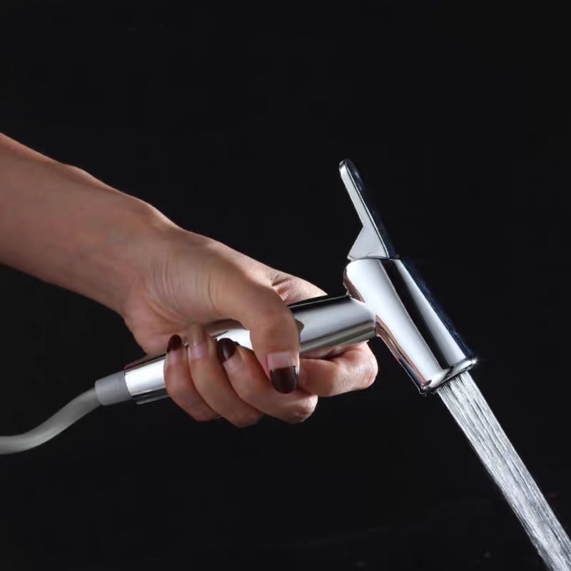 Đầu Xịt Vệ Sinh Cao Cấp INVALY-602,Đầu Xịt TOLIE Mạ Ti Đồng