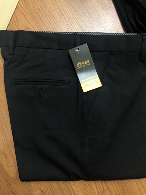 Quần Âu Công Sở Tây Âu Đen Quần Tây Nam Cao Cấp Dáng Trẻ Ống Côn Âu Đen Hàng Lẻ size May Tỷ Mỷ | BigBuy360 - bigbuy360.vn