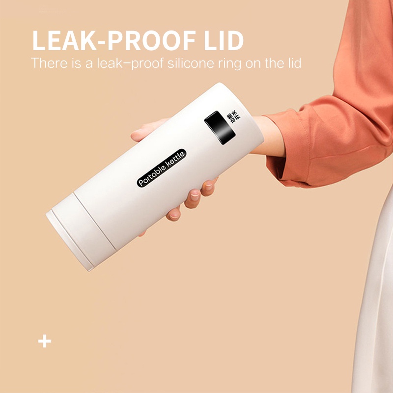 Ấm Đun Nước Giữ Nhiệt Thông Minh 300W Có Màn Hình LCD Điều Chỉnh Được Tiện Dụng