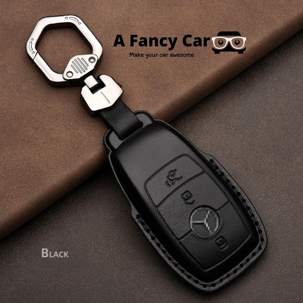 Bao da chìa khoá Mercedes C class, Mercedes E class, Mercedes S Class, Mercedes GLC, Mercedes G63 sang trọng cao cấp