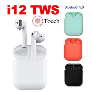 Tai Nghe Bluetooth i12 Pro - Cảm Biến Vân Tay Giá Rẻ Chính Hãng [vthm9]