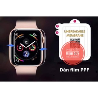 [BigSale] Dán film PPF tự phục hồi vết xước cho apple watch size 38/40mm 42/44mm