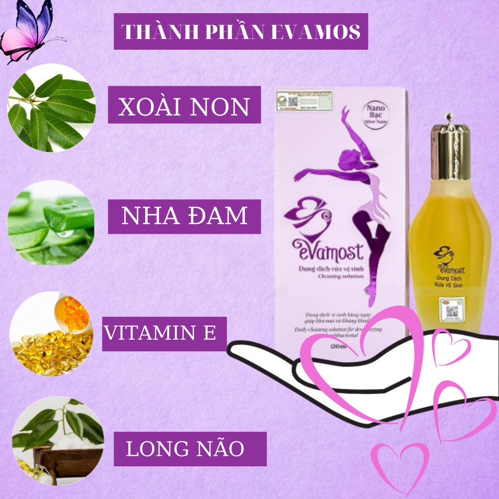 Nước Vệ Sinh Phụ Nữ EVAMOST, Dung Dịch Vệ Sinh Chính Hãng