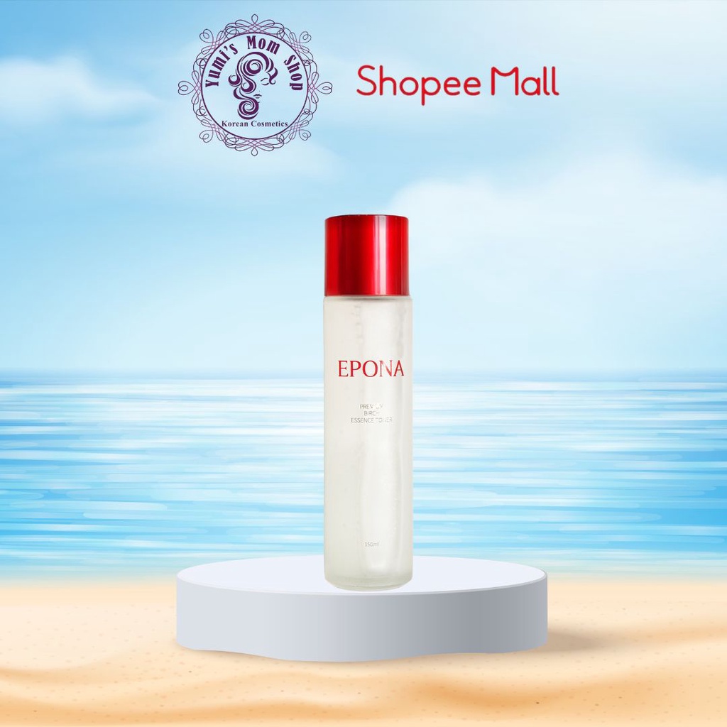 Tinh Chất nước thần Epona Premium Birch Essence Toner Căng Bóng, Phủ Sáng Làn Da 150ML