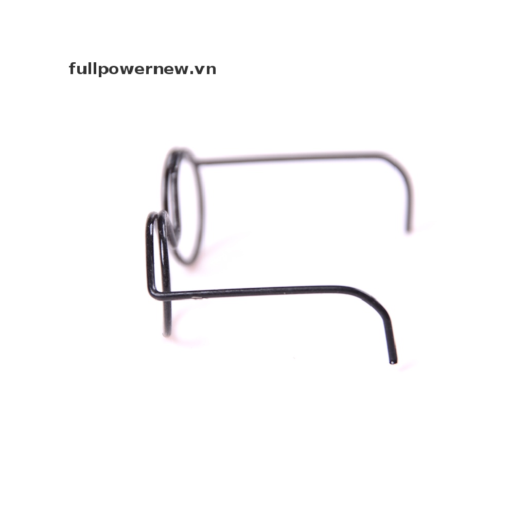 Set 2 Mắt Kính Gọng Tròn Cho Búp Bê BJD 1 / 6 30cm