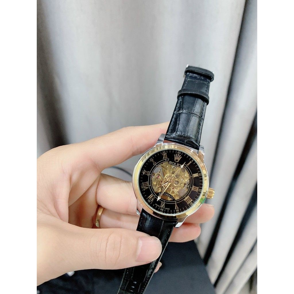 Đồng hồ nam Rolex classic máy cơ chống nước có bảo hành 12 tháng MTP-STORE MTP-STORE