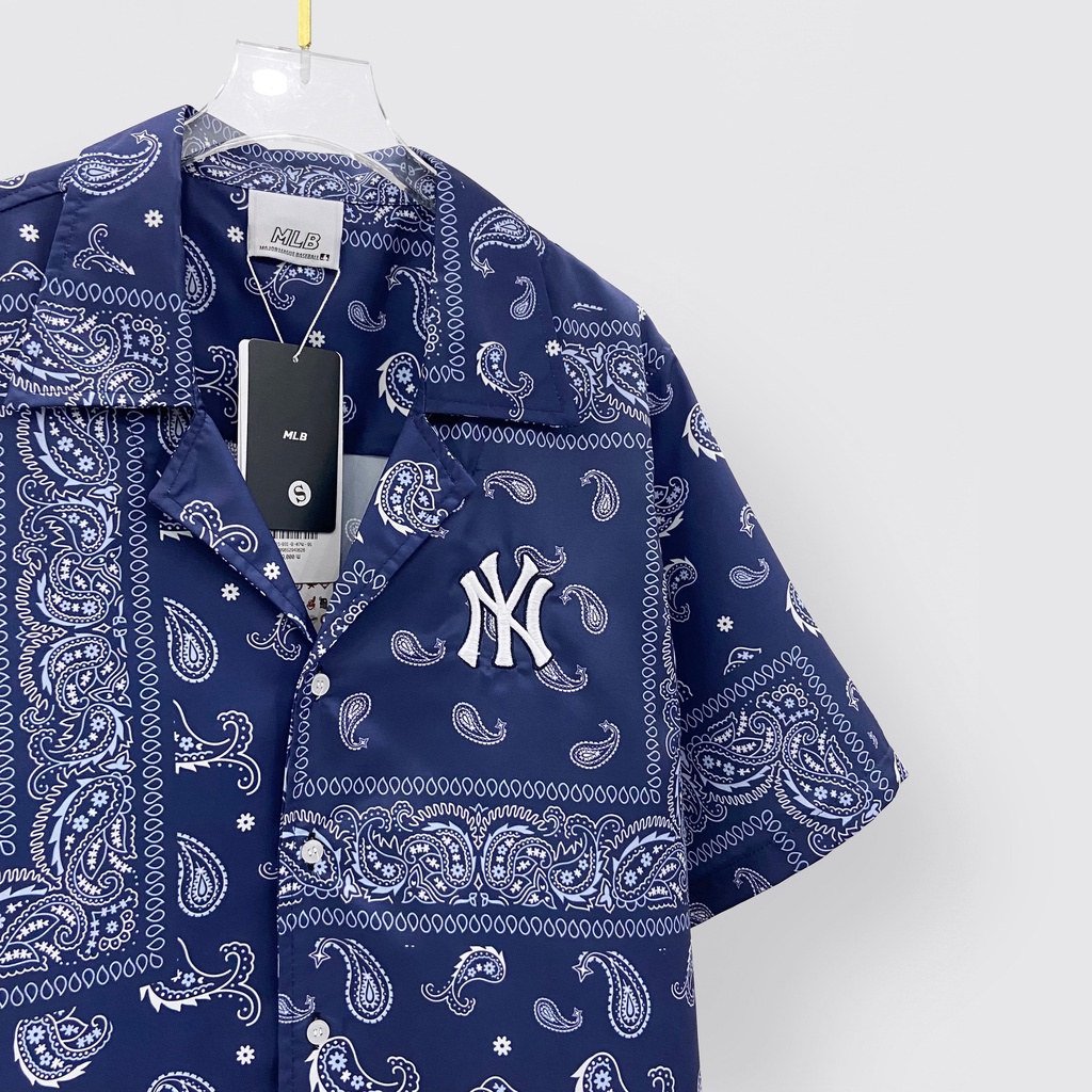 Set Sơ Mi M.L.B NY Chất Vải Mềm Mịn, Thoáng Mát.