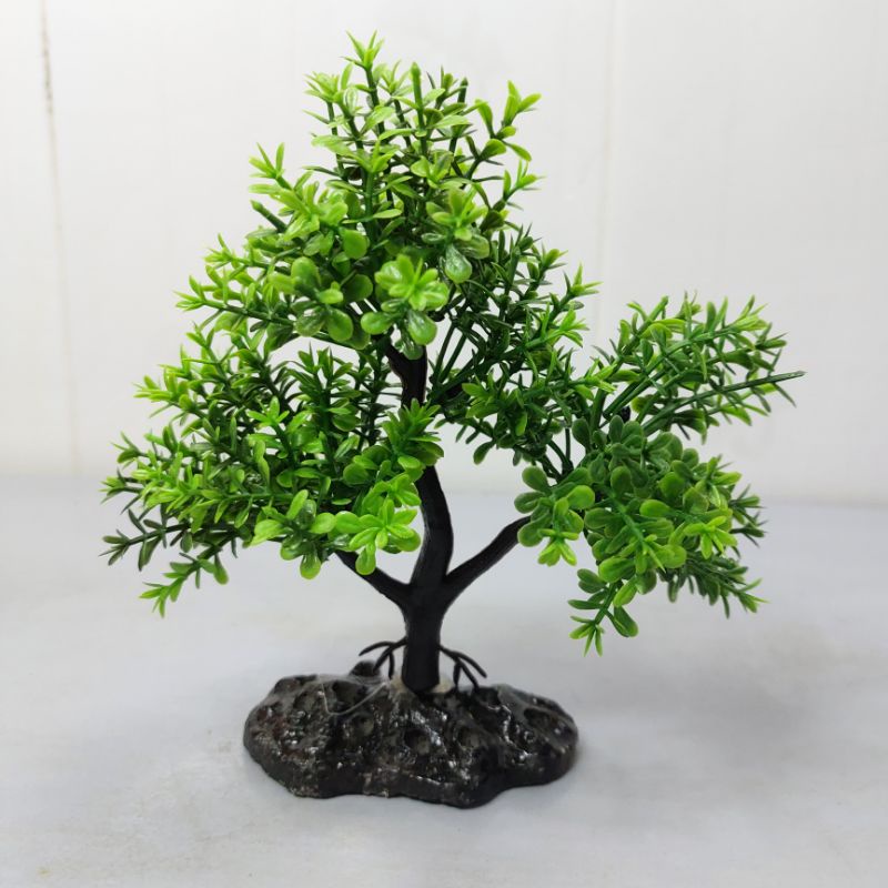 Cây giả trang trí hồ cá hay tiểu cảnh.Mẫu shop chọn ngẫu nhiên