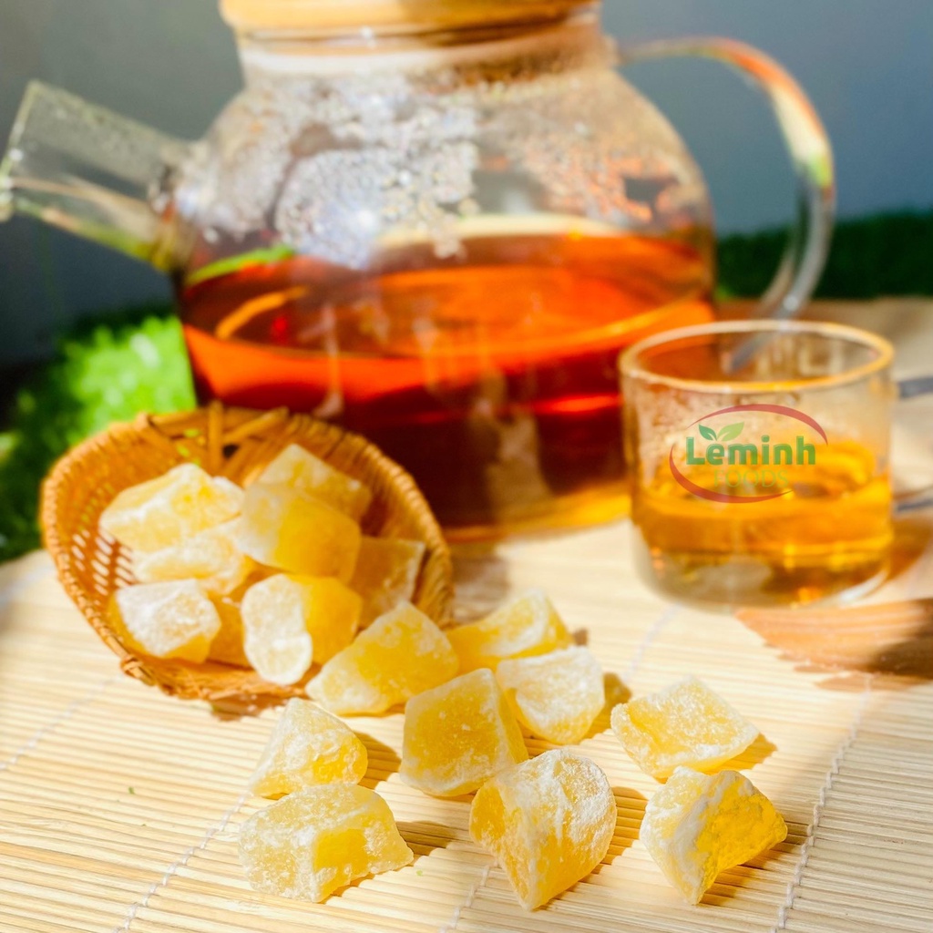 Mứt Tết - Mứt Gừng Viên Dẻo LÊ MINH FOOD