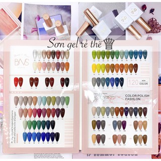 Sơn gel BNS 120 màu (Có bán lẻ)