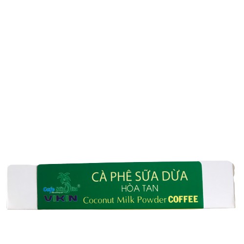 [TẶNG THÊM GÓI CÀ PHÊ 17G] Cà Phê Sữa Dừa Hòa Tan VIKIN, hộp 6 gói x 17g ,tiện lợi, nguyên chất và an toàn cho sức khỏe. | BigBuy360 - bigbuy360.vn
