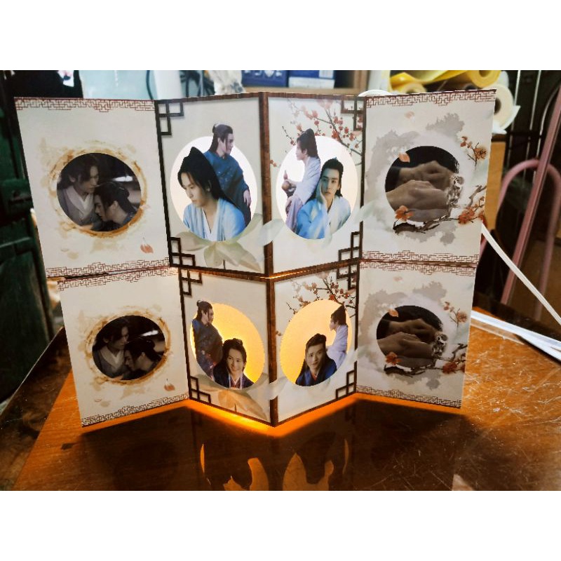 Đèn ngủ SƠN HÀ LỆNH bằng giấy