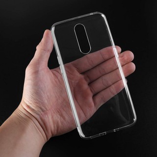 Bộ ốp lưng cho Oppo R17 Pro nhựa trong cao cấp + Kính trắng trong