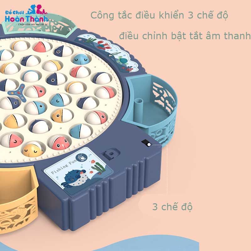 Bộ Đồ Chơi Câu Cá Trẻ Em Bằng Pin, Trò chơi giáo dục cho bé trai và bé gái