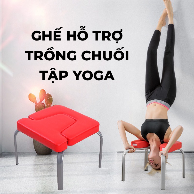 Ghế chuối tập Yoga - Cổ bằng sắt - Chống chấn thương - Sử dụng cho mọi lứa tuổi Hương Thơm EvaYoga