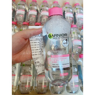 Nước tẩy trang Garnier Micellar Cleansing Water Sensitive Skin 400ml vợt sale